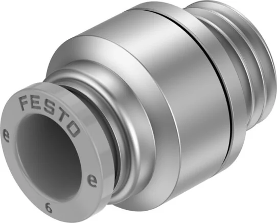 Festo - NPQE-DK-G18-Q6-F1A-P10-8144600 - Push-In Fitting