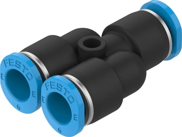 Festo - NPQE-Y-Q6-E-F1A-P10-8158805 - Y Push-In Fitting