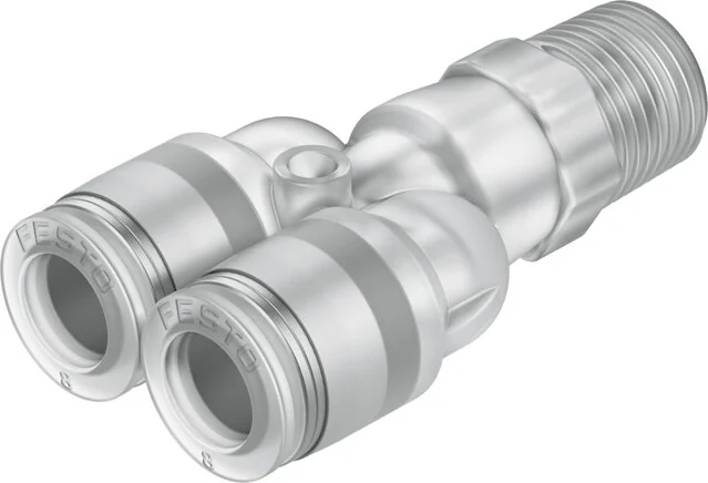 Festo - NPQP-Y-R14-Q8-FD-P10-133086 - Y Push-In Fitting