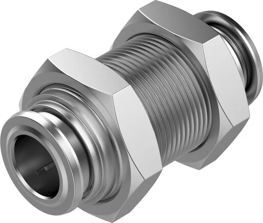 Festo - NPQR-H-Q10-E-8085732 - Bulkhead Push-In Fitting