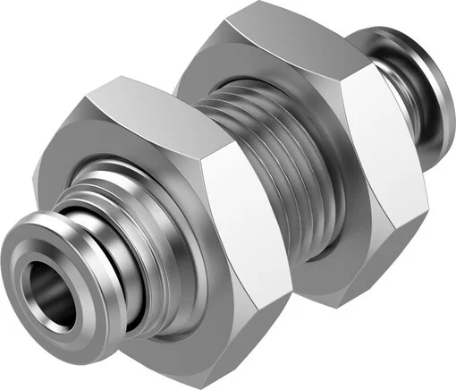 Festo - NPQR-H-Q4-E-8085729 - Bulkhead Push-In Fitting