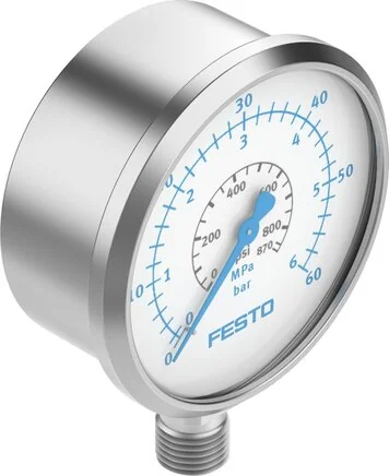 Festo - PAGL-HP3-63-60-G14-RC-1908519 - Pressure Gauge
