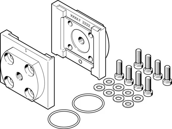 Festo - PAML-CP-90-HP3-G14-1651540 - Connection Plate