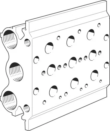 Festo - PRS-1/8-3-BB-30543 - Connection Block