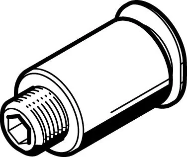 Festo - QBM-1/8-1/4-I-U-573055 - Push-In Fitting