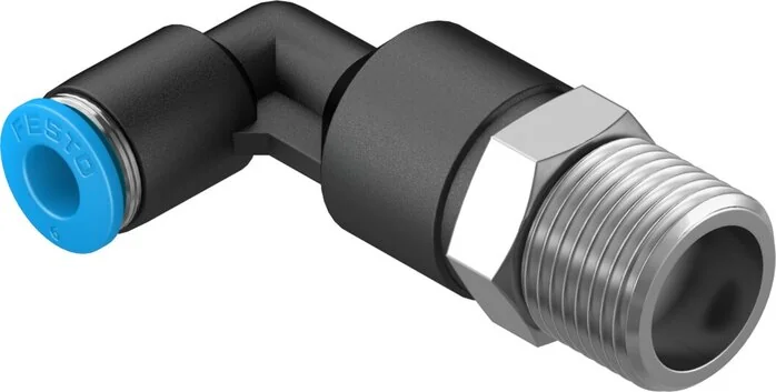 Festo - QSLL-3/8-6-190663 - L Long Push-In Fitting