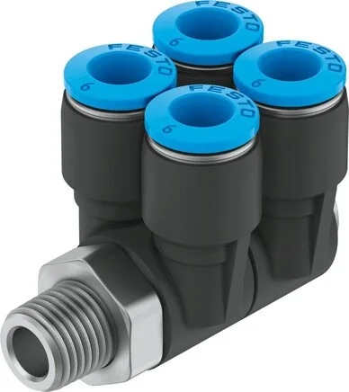 Festo - QSLV4-3/8-12-153239 - Multiple Distributor