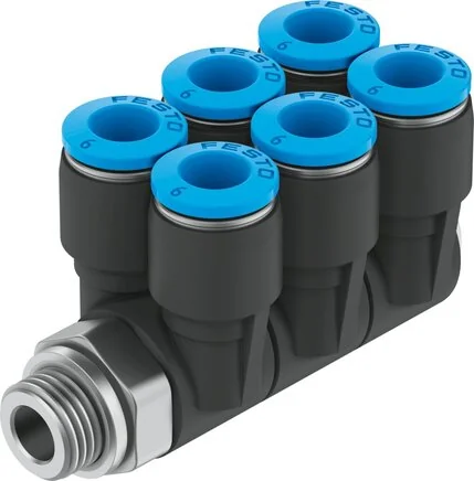 Festo - QSLV6-G3/8-10-186260 - Multiple Distributor