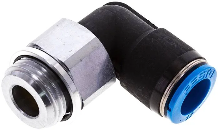 Festo - QSRL-G1/2-12-186293 - L Rotary Push-In Fitting