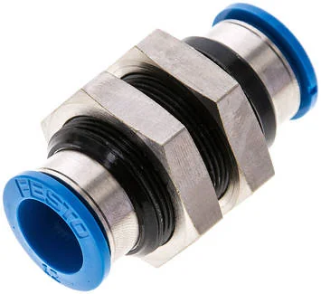 Festo - QSS-12-153161 - Bulkhead Push-In Fitting