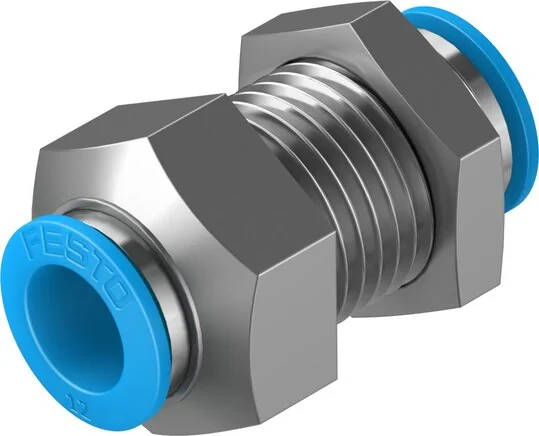 Festo - QSS-12-F-130644 - Bulkhead Push-In Fitting