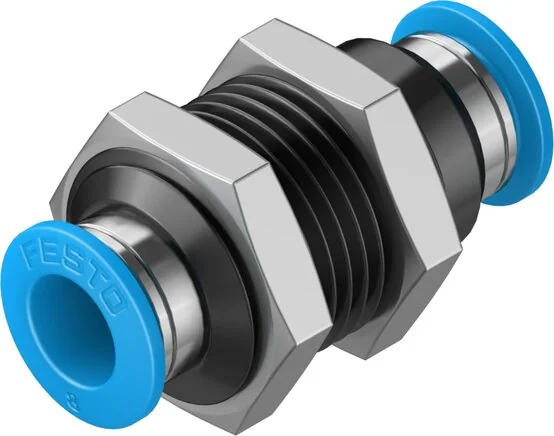 Festo - QSS-8-50-130790 - Bulkhead Push-In Fitting