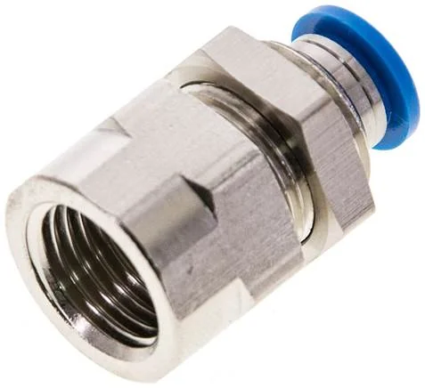 Festo - QSSF-1/4-6-B-153164 - Bulkhead Push-In Fitting