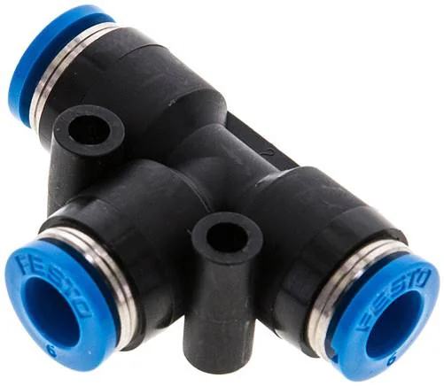 Festo - QST-6-153129 - T Push-In Fitting