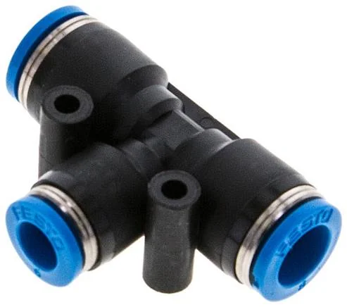 Festo - QST-8-6-153135 - T Push-In Fitting