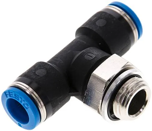 Festo - QST-G1/4-8-186161 - T Fitting