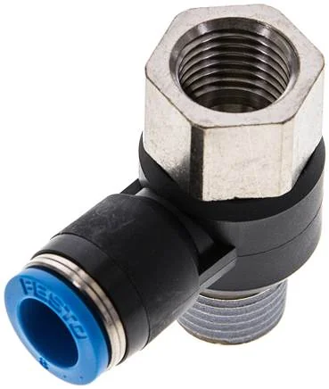 Festo - QSTF-1/4-8-B-153186 - T Fitting