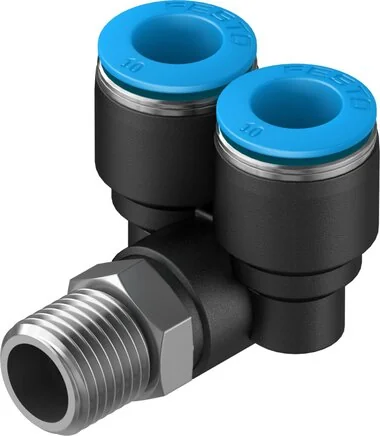 Festo - QSYL-1/4-10-153178 - Y Push-In Fitting