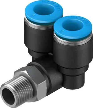 Festo - QSYL-1/8-8-153175 - Y Push-In Fitting