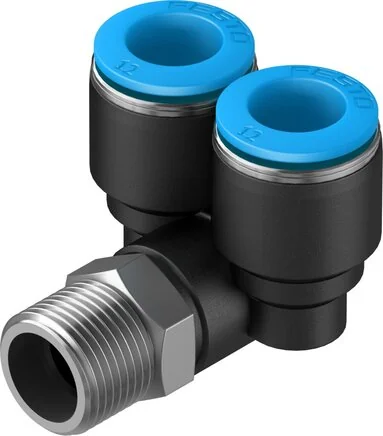 Festo - QSYL-3/8-12-153180 - Y Push-In Fitting