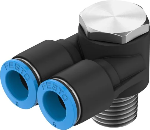 Festo - QSYLV-1/4-8-153193 - Y Push-In Fitting