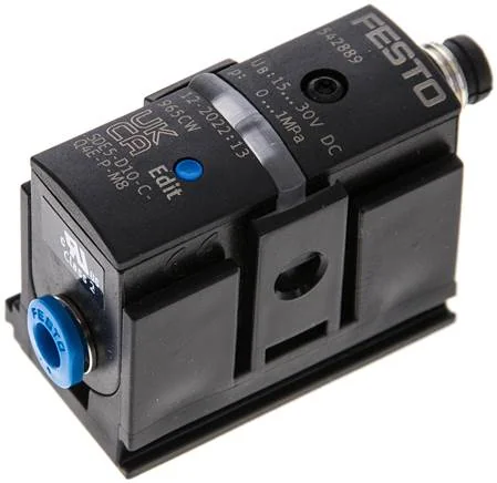 Festo - SDE5-D10-C-Q4E-P-M8-542889 - Pressure Sensor