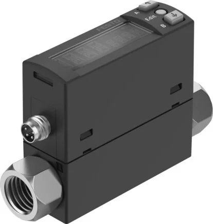 Festo - SFAH-100B-G14FS-PNLK-PNVBA-M8-8158416 - Flow Sensor
