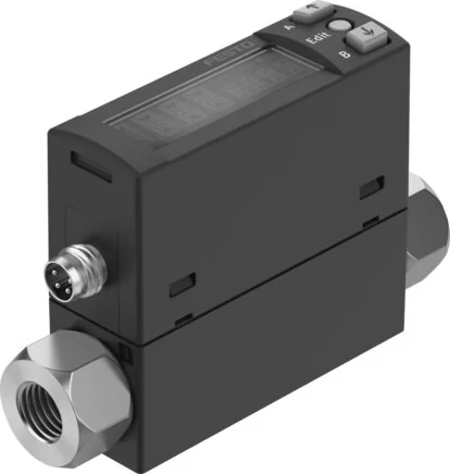 Festo - SFAH-100U-G14FS-PNLK-PNVBA-M8-8058476 - Flow Sensor