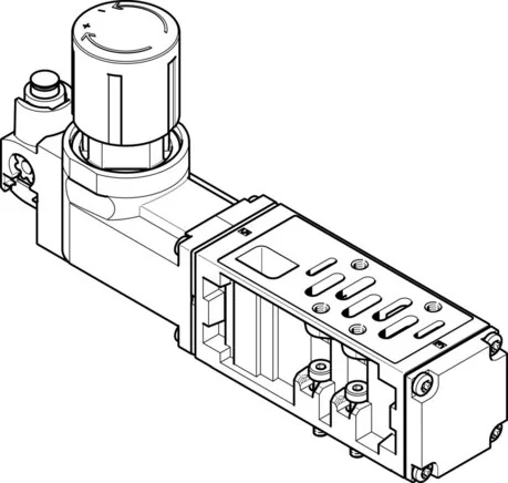 Festo - VABF-S1-2-R3C2-C-10-555762 - Regulator Plate