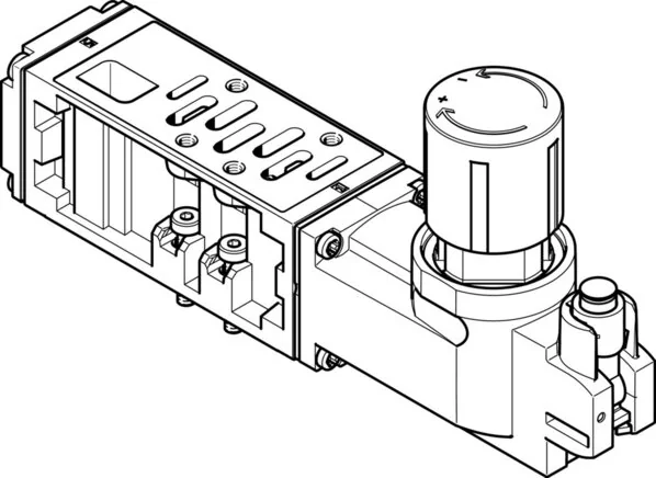 Festo - VABF-S1-2-R6C2-C-10-555768 - Regulator Plate