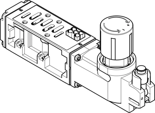 Festo - VABF-S2-2-R3C2-C-10-555776 - Regulator Plate