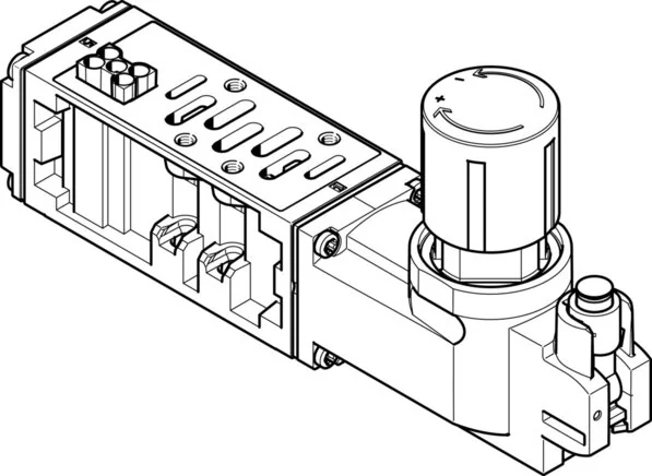Festo - VABF-S2-2-R6C2-C-10-555782 - Regulator Plate