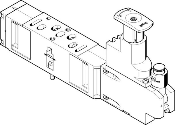 Festo - VABF-S3-1-R1C2-C-6-543525 - Regulator Plate