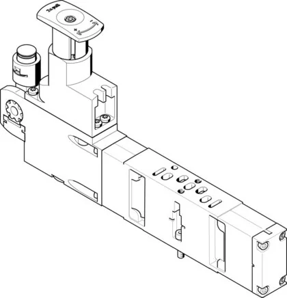 Festo - VABF-S3-2-R7C2-C-6-546790 - Regulator Plate