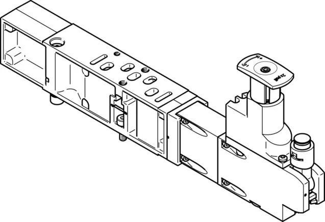 Festo - VABF-S4-1-R1C2-C-6E-549876 - Regulator Plate