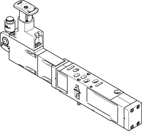 Festo - VABF-S4-1-R2C2-C-6E-560766 - Regulator Plate
