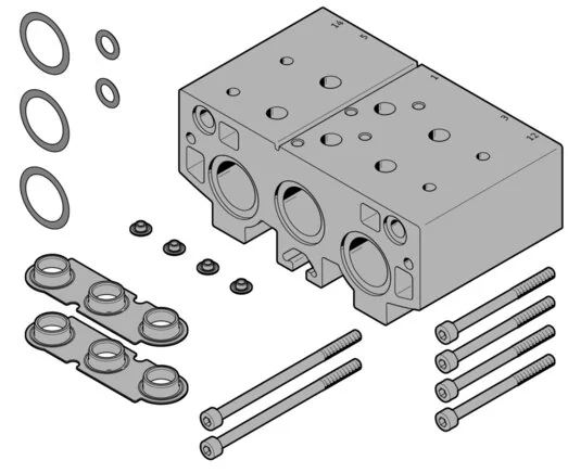 Festo - VABM-B10-30EEE-G34-2-8026431 - Connection Block