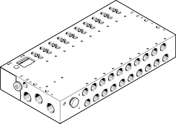 Festo - VABM-L1-18G-G38-12-G-8004906 - Connection Strip
