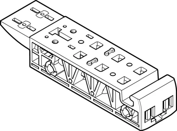 Festo - VABS-C8-12XB-QX-D-1236029 - Connection Plate