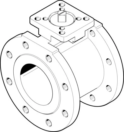 Festo - VZBC-80-FF-16-22-F07-V4V4T-1692208 - Ball Valve