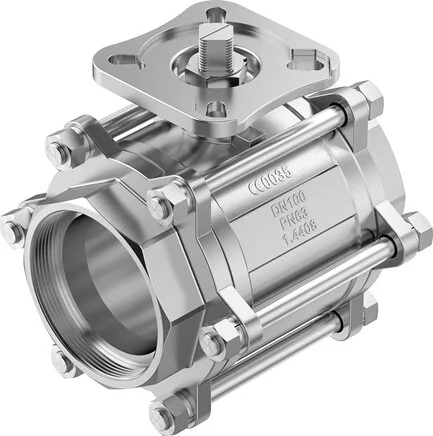 Festo - VZBE-4-WA-63-T-2-F1012-V15V15-8089048 - Ball Valve