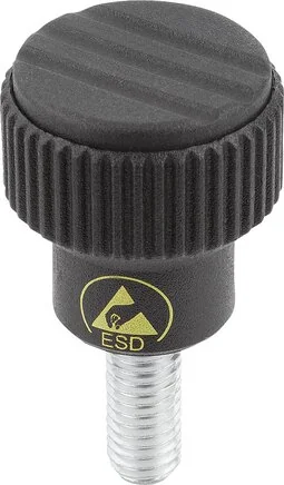 Norelem - 06092-1110624X15 - Knurled Knob