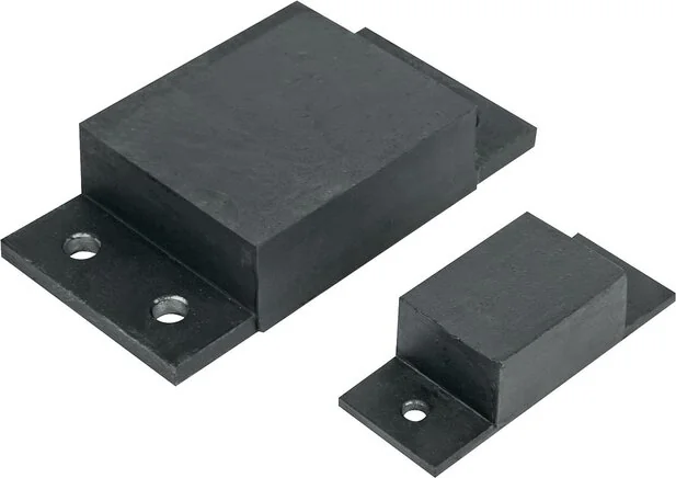 Norelem - 26120-15005020057 - Rubber-Metal Stop Rail