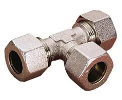 Norgren - 430600400 - T-Fitting 4 Clamping Ring