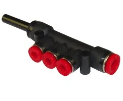 Norgren - C00J30604 - Push-In Distributor 6-4 Pneuf C