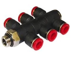Norgren - C0C710638 - T-Swivel Fitting 3-Way