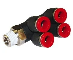 Norgren - C0Q700848 - Swivel Fitting 4-Way