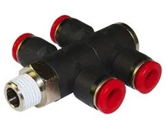 Norgren - C0Q711238 - T-Swivel Fitting 2-Way