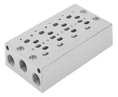 Norgren - V70402-A50 - Manifold Bar 2F G1/8 V40/41