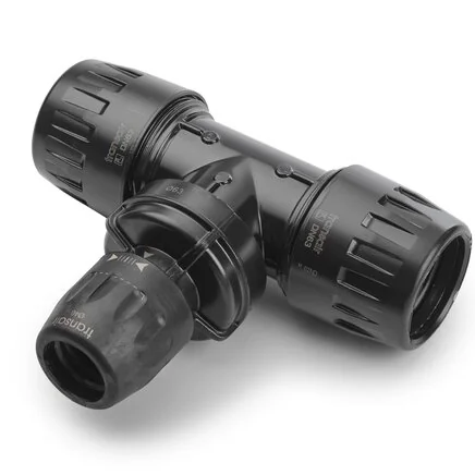 Parker - 6604 50 40 - 2 inches (50mm) to 1-1/2 inches (40mm) Reducing Te